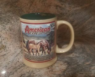 American Expedition Coffee Mug Horses