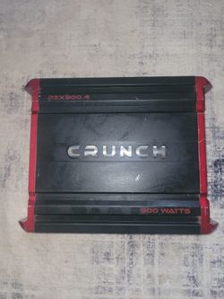 Used CRUNCH 900WATT 4 CHANNEL