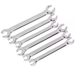 Husky SAE & MM Flare Nut Wrench Set (6-Piece)=Tools-152