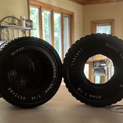 Nikon 50mm Lenses