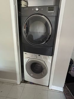 Washer and dryer