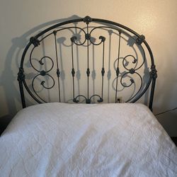 Full Size Bed Frame (mattress And Box Spring Included)