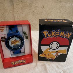 Pokémon LCD Lightup LCD Watch