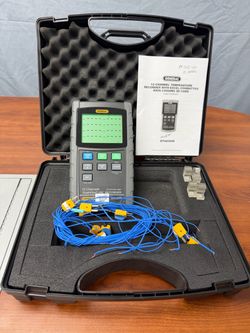 General DT4208SD 12-Channel Temperature Data Logger w/ Probes & Case