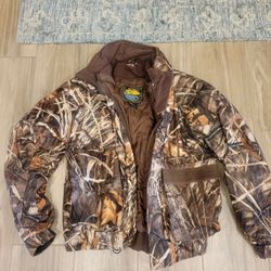 Camo adult hunting coat