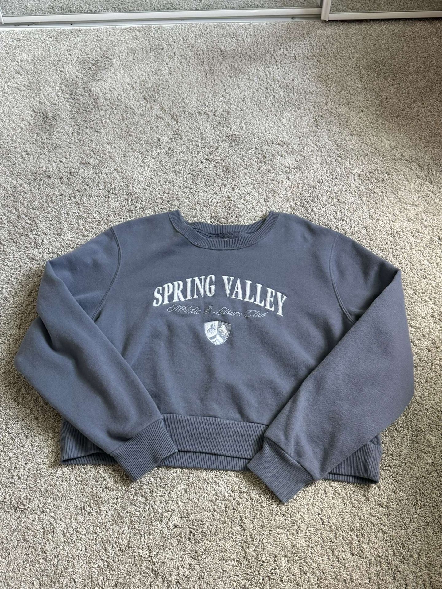 Hollister Cropped Crewneck