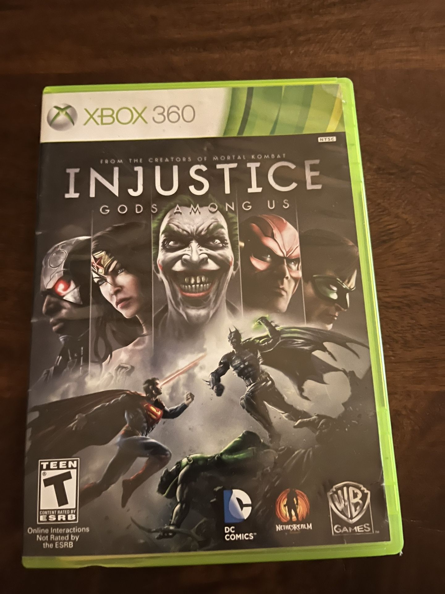 Justice Gods Among Us Xbox 360 Video Game