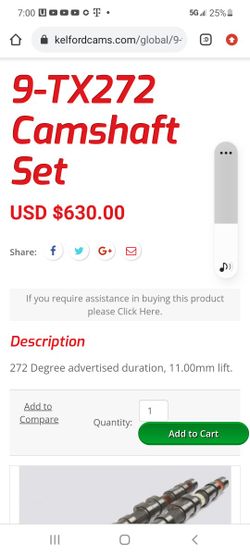 Kelford Cams Evo 9 4g63