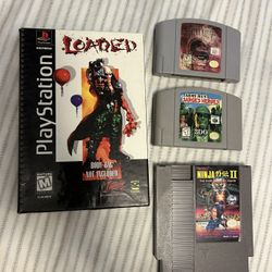 N64 PlayStation 1 NES Nintendo Games Lot