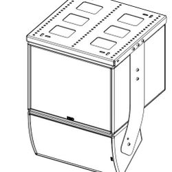 Set NEXO EPS8 speaker + eLS600 Subwoofer Yamaha V-HCPL 535 mount