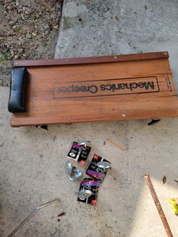 Mechanics creeper and/or extra  heavy wheels