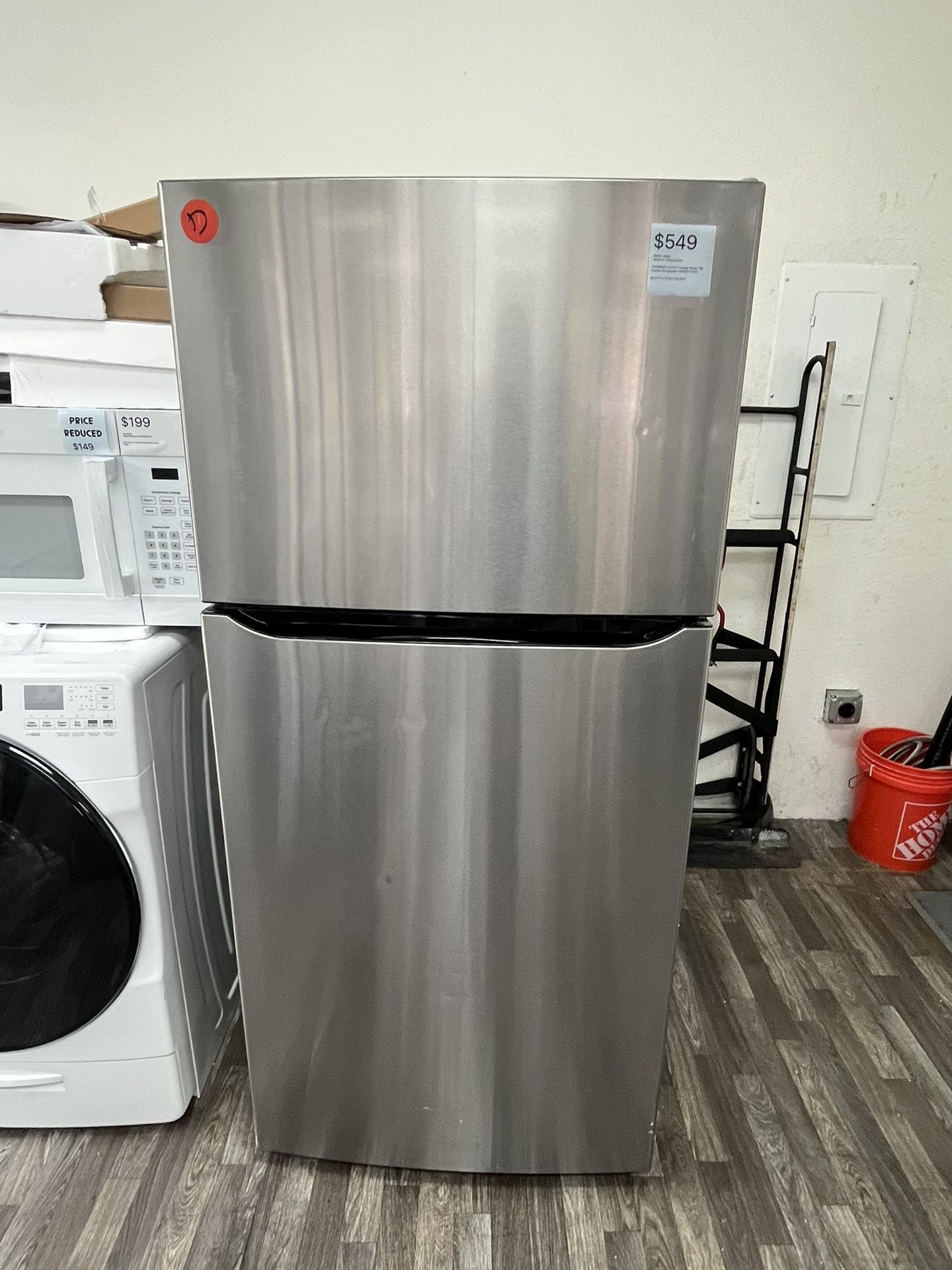 $549 Frigidaire 20 Cu Ft Garage Ready Top Freezer Refrigerator, ENERGY STAR, Includes One Year Warranty