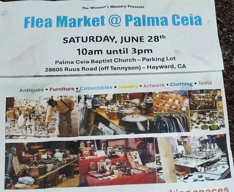 Syd-Thiel Road Estate Sale At Palma Ceia Baptist Church 28605 Ruus Rd Hayward, CA - Great Stuff