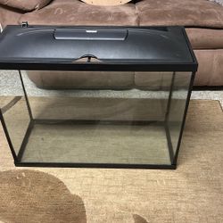 30 Gallon Fish Tank - With Light