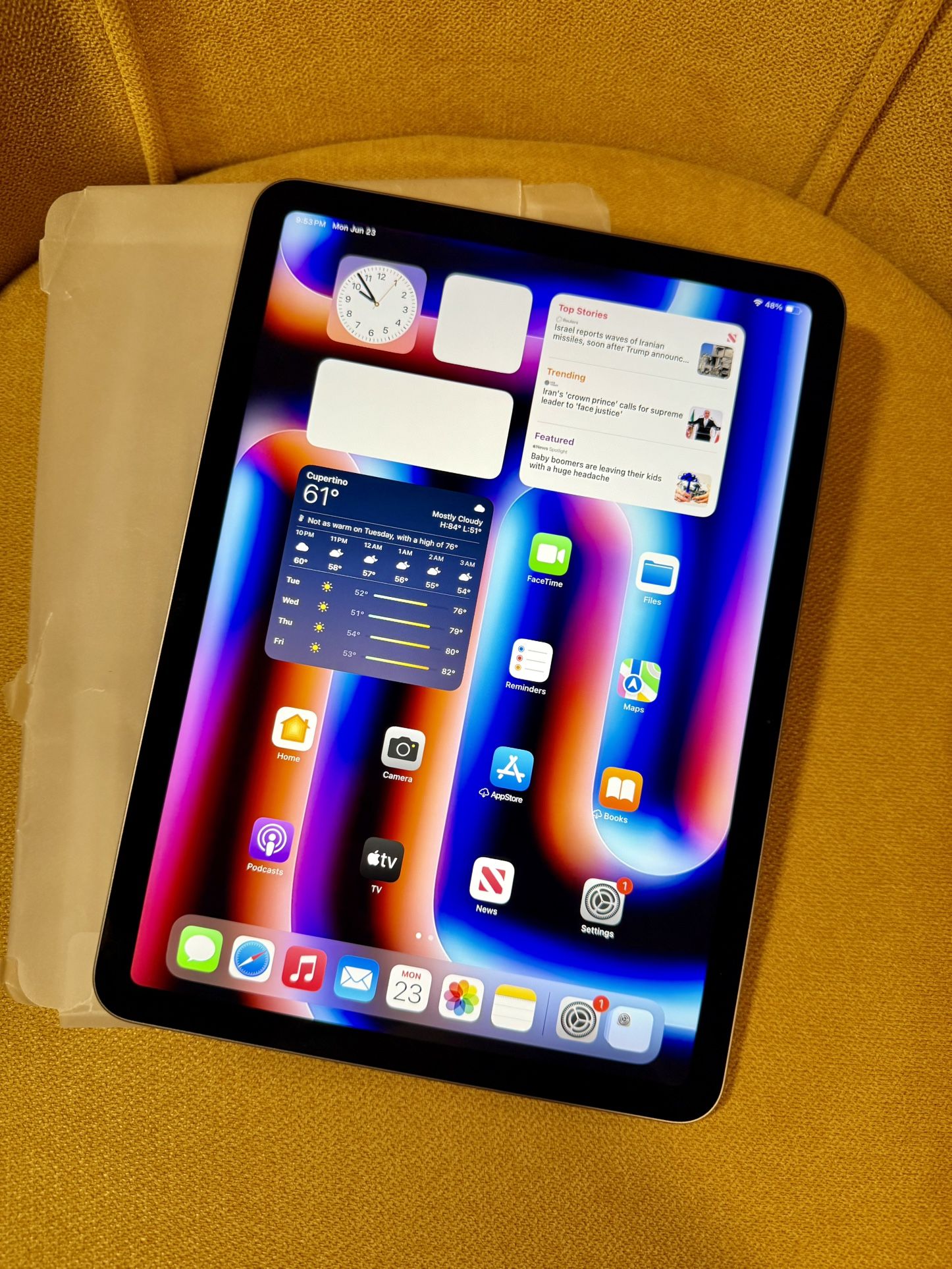 2025 iPad Air 11-inch (M3) 128GB, Wi-Fi, New