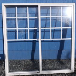 Vinyl Window 60x60 Slider Grids 