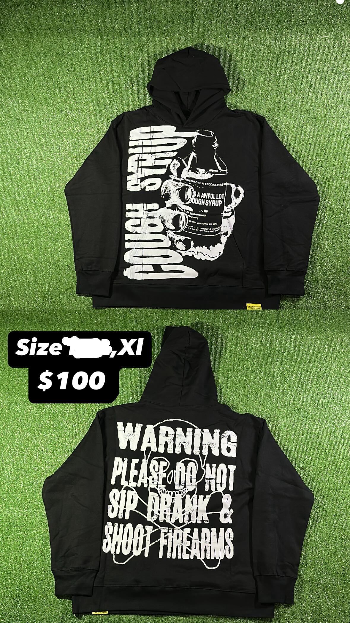 AWFUL LOT OF COUGH SYRUP HOODIE