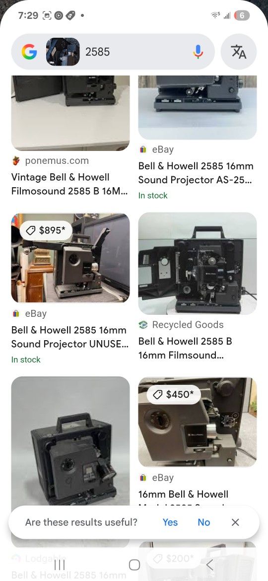 Bell&HOWELL 2585 16MM Film Sound Projector