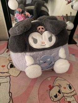 Kuromi Plush Cosmetic Bag Pouch