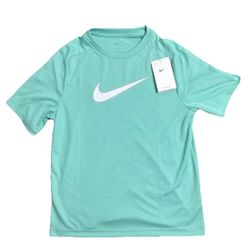 Nike Dri-Fit Kids' Boys Training Top Tee T-Shirt Printed, Size L New With Tags