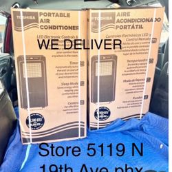 Ac Unit Portable 12-14k BTU  Cools 350-700 Sq Ft  Free Delivery $298-$$369