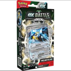 Pokemon Trading Cards - EX Battle Decks - MELMETAL EX (60-Card Deck, Deck Box+)