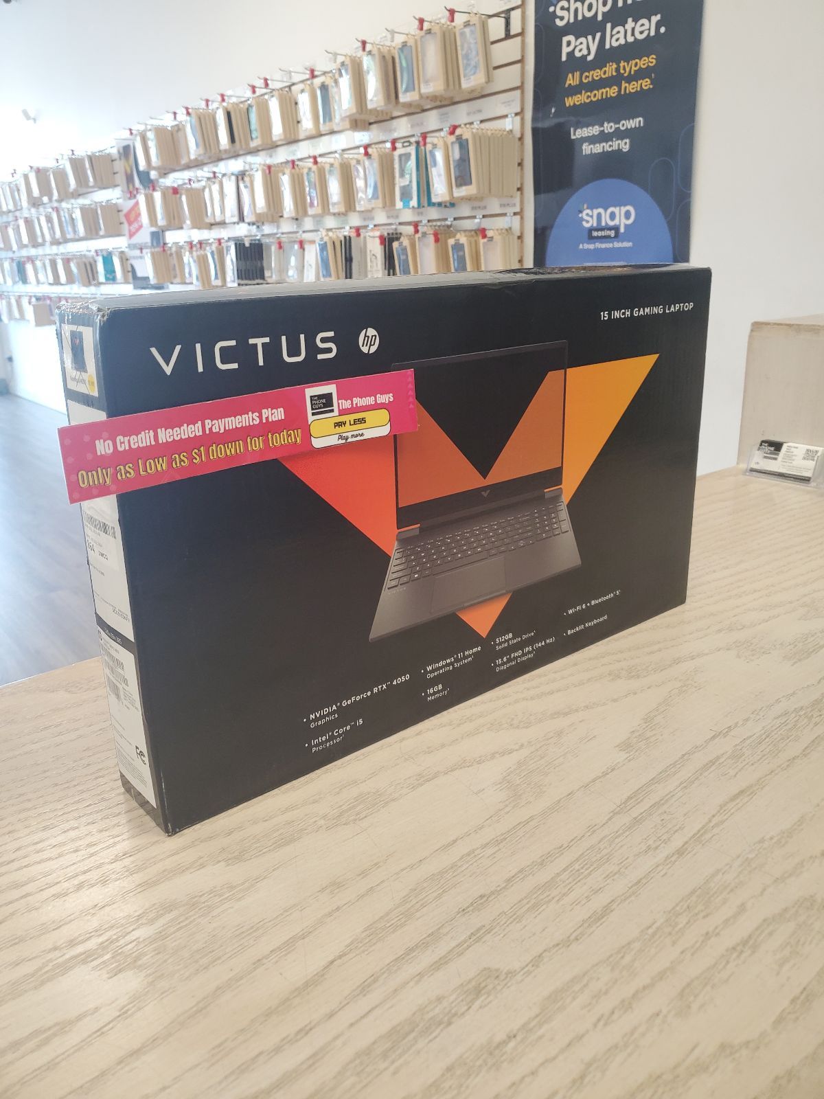 ⚡ HP Victus i5 + RTX 2050 – Now $499 w/ 1-Year Warranty Gaming laptop