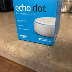 Echo Dot Smart Speaker