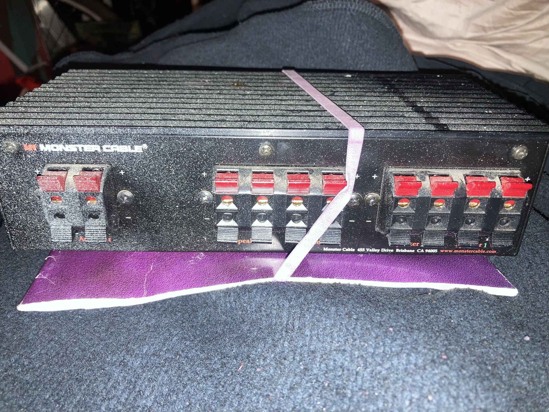 Monster Speaker Selector 4 Way