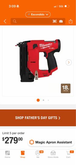 Milwaukee Fuel M12 Brad nailer