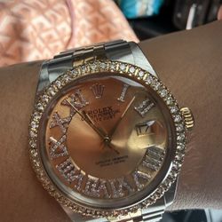 36mm Rolex Datejust – Two Tone – Diamond Bezel