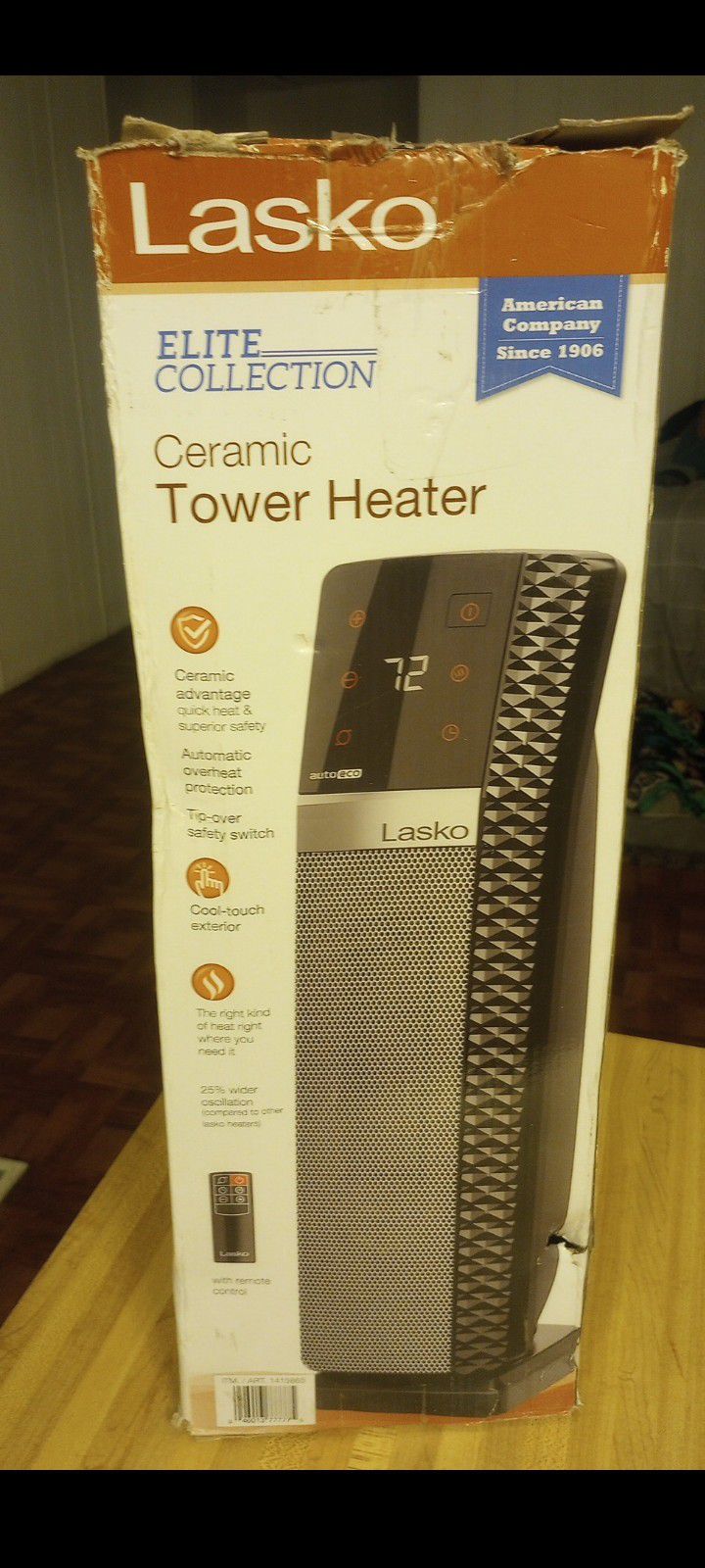 Spaceheater Lasko Heater 23 Inches Tall 45.00 Pans 18.00 Set Of 3
