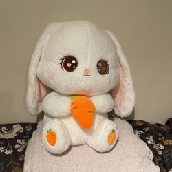 ✨ Jumbo Adorable Fluffy White Bunny 🐰 