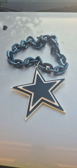 Dallas Cowboys Fan Chain Necklace