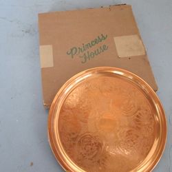 Princess House Copper Serving Tray
