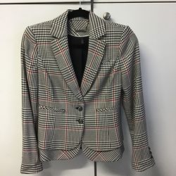 Plaid Blazer Size 2