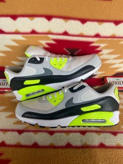 Nike Air Max 90 GTX Mens 13 Cool Grey Volt Black Used