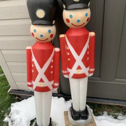 Two Nutcracker Blow Molds