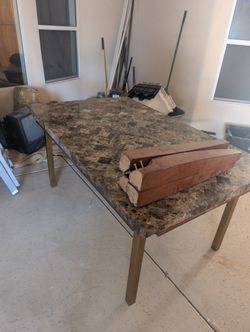 Solid Marble Dining Table