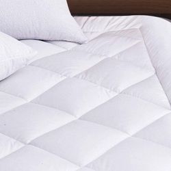 HYPNOS Mattress Pad Cover with 8-21-Inch Deep Pocket QUEEN SIZE