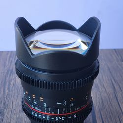 Rokinon 16mm T2.6 Cine DS Full Frame Lens for Canon EF Mount