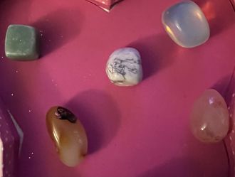 Mixed Tumbled Crystals and Gemstones Set