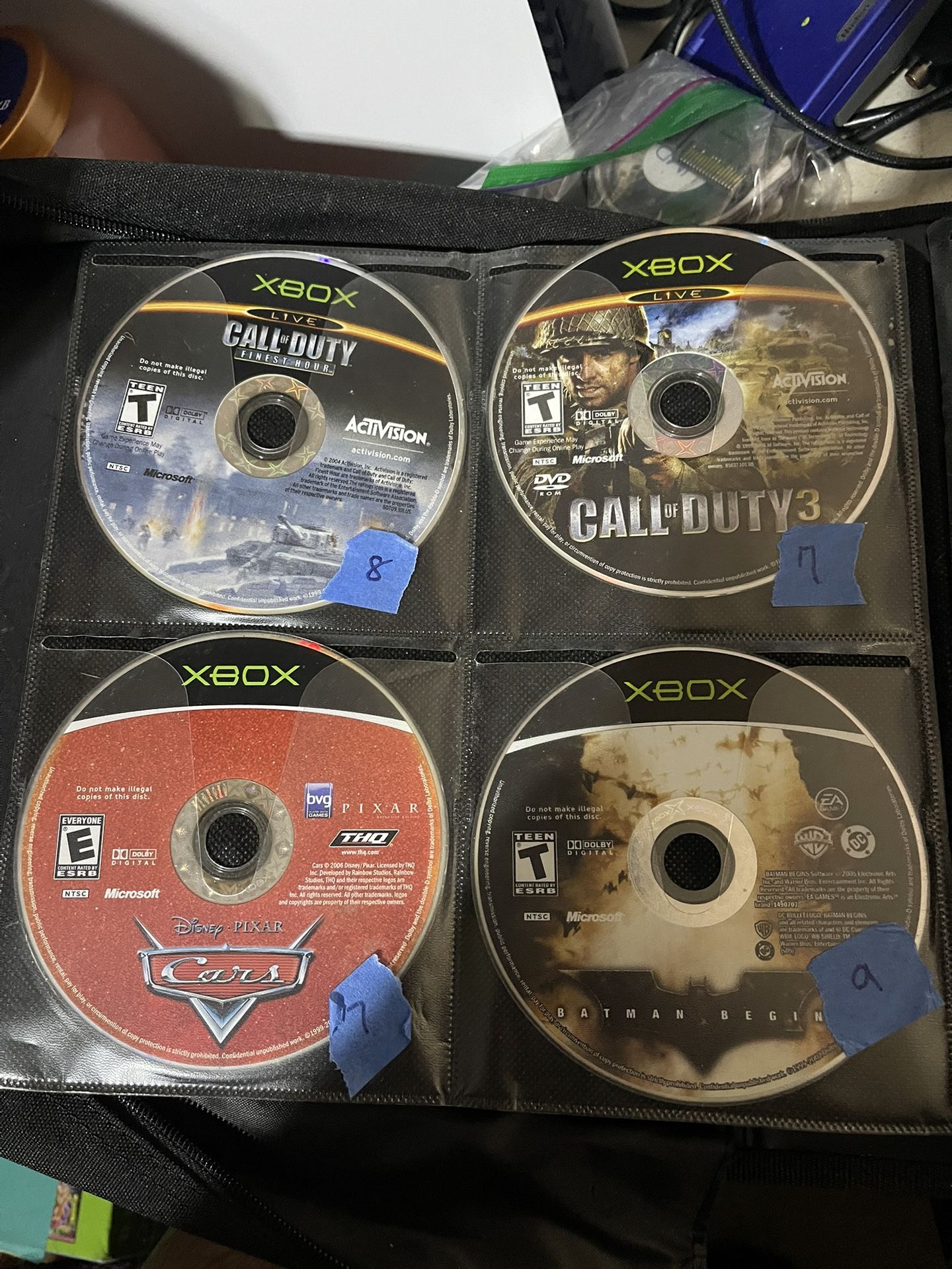 Original Xbox Games Loose Games, Individually Priced In Pic