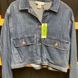 Brand New Women’s Rachel Zoe Jean Jacket - Size Xl