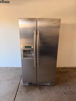 Whirlpool Stainless Steel Side-by-Side Refrigerator 60 Day Warranty