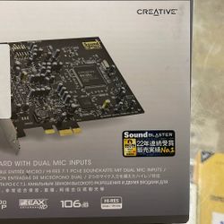 7.1 Sound Card With Dual Mic Inputs