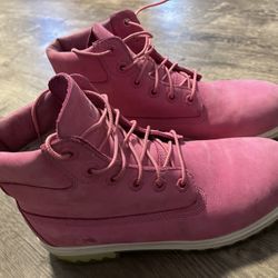 Pink Timberland Boots 