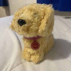 american girl doll dog with collar 