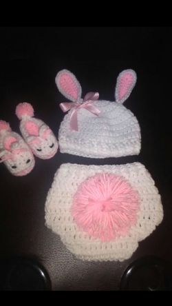 Crochet Bunny costume