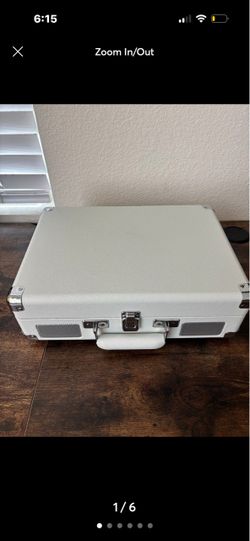 Record player with records